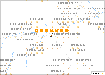 map of Kampong Gemuroh