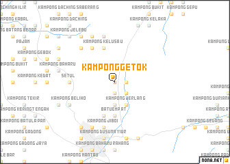 map of Kampong Getok