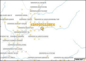 map of Kampong Gobek