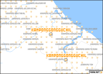 map of Kampong Gong Guchil