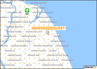 map of Kampong Gong Irat