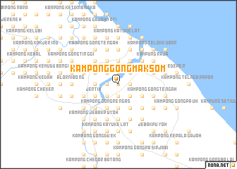 map of Kampong Gong Mak Som