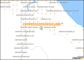 map of Kampong Gong Pasir Jabi