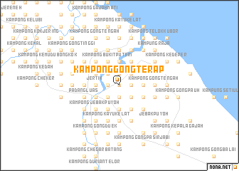 map of Kampong Gong Terap