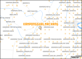 map of Kampong Gual Machang