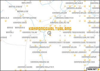 map of Kampong Gual Tualang