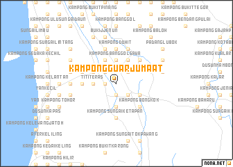 map of Kampong Guar Jumaat
