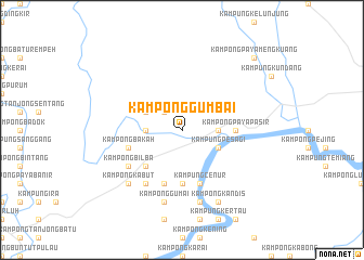 map of Kampong Gumbai