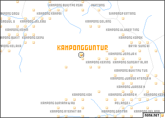 map of Kampong Guntur