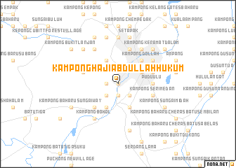 map of Kampong Haji Abdullah Hukum
