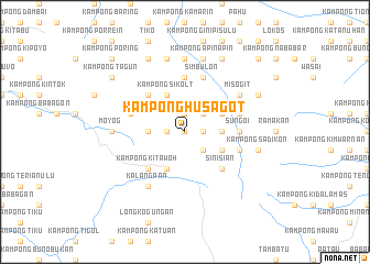 map of Kampong Husagot