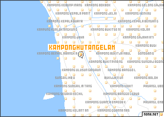 map of Kampong Hutan Gelam