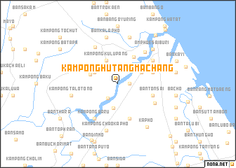 map of Kampong Hutang Machang