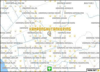 map of Kampong Hutan Kering