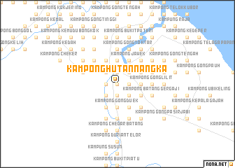 map of Kampong Hutan Nangka