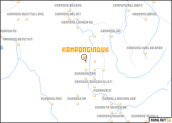 map of Kampong Induk