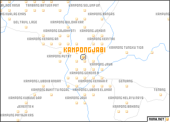 map of Kampong Jabi