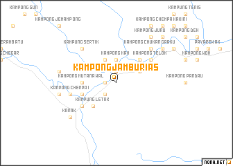 map of Kampong Jambu Rias