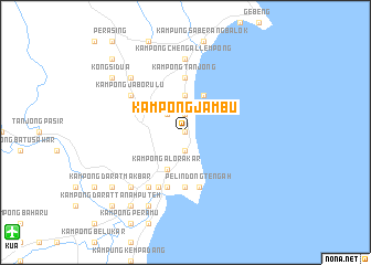 map of Kampong Jambu