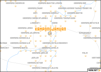 map of Kampong Jamuan