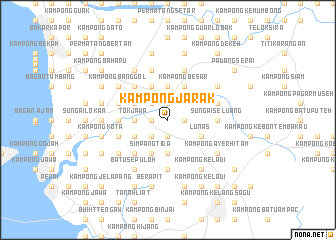 map of Kampong Jarak