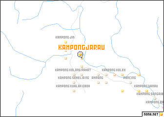 map of Kampong Jarau