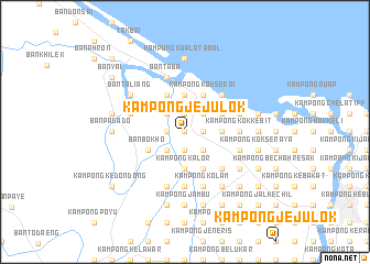 map of Kampong Jejulok
