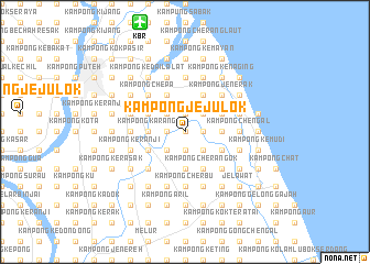 map of Kampong Jejulok