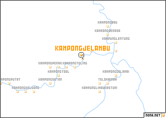 map of Kampong Jelambu