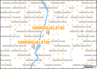 map of Kampong Jelatok