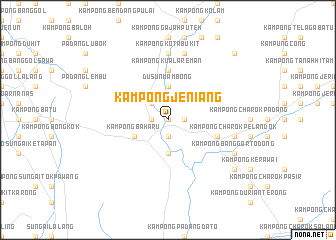 map of Kampong Jeniang