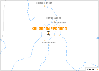 map of Kampong Jeranang