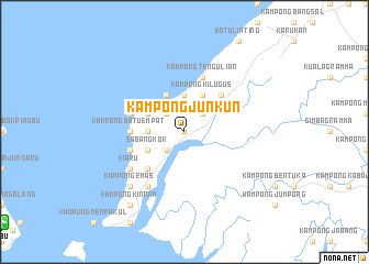 map of Kampong Junkun