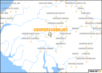 map of Kampong Kabajan