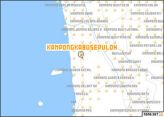 map of Kampong Kabu Sepuloh