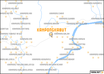 map of Kampong Kabut