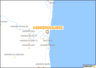 map of Kampong Kajang