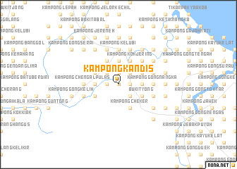 map of Kampong Kandis