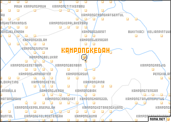 map of Kampong Kedah