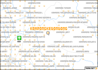 map of Kampong Kedondong