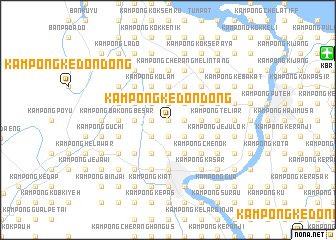 map of Kampong Kedondong