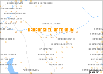 map of Kampong Kelian Tok Budi