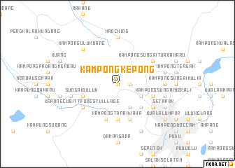 map of Kampong Kepong