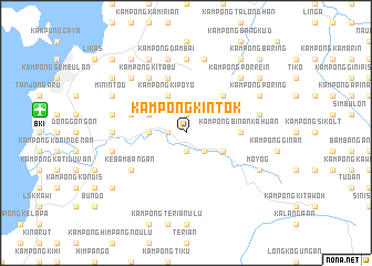 map of Kampong Kintok