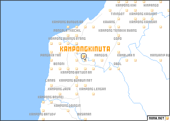 map of Kampong Kinuta