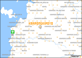 map of Kampong Kipoyo