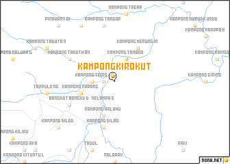 map of Kampong Kirokut