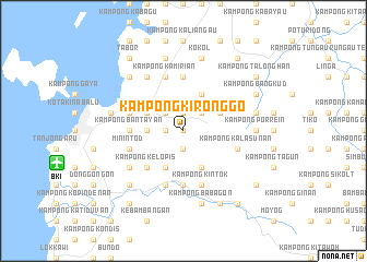 map of Kampong Kironggo