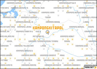 map of Kampong Kitapol