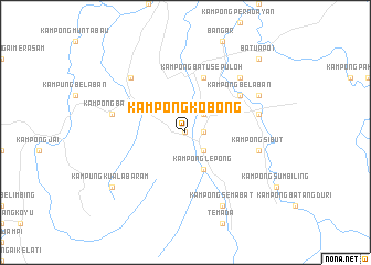map of Kampong Kobong